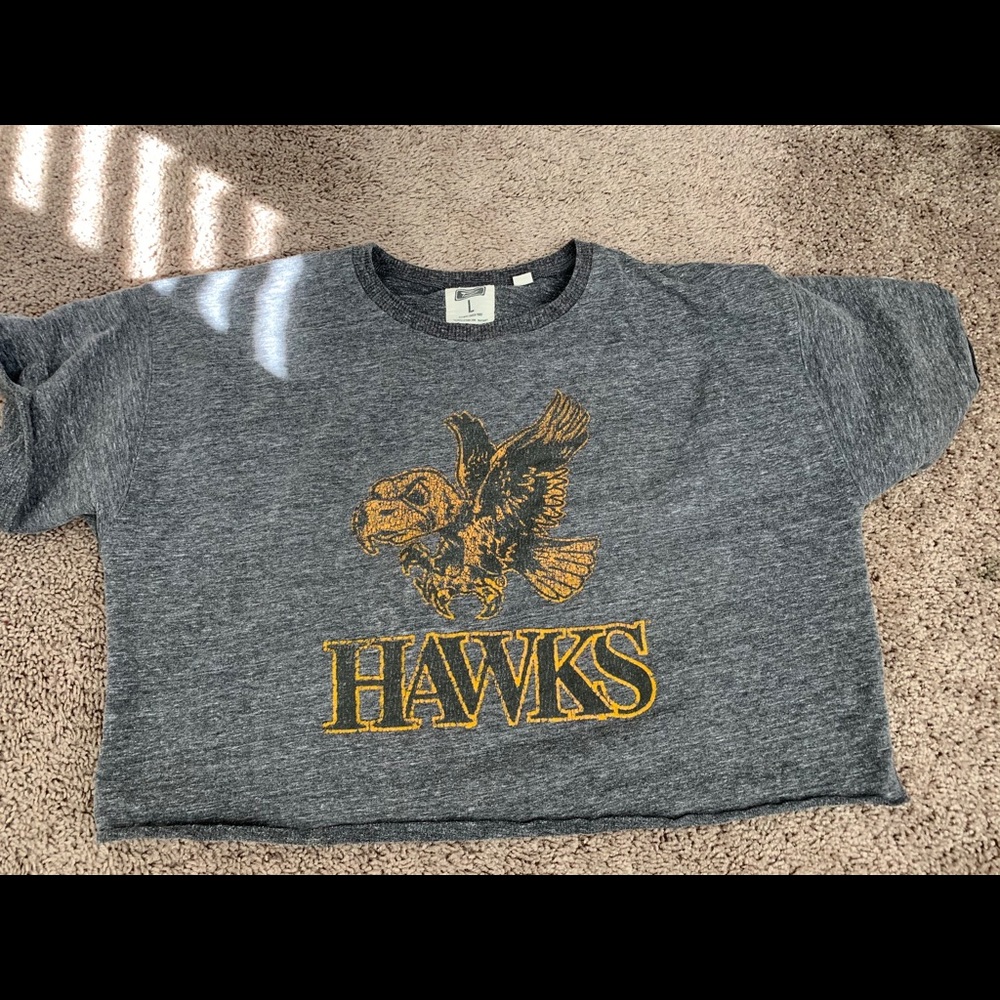 Iowa Hawkeye Crop Top